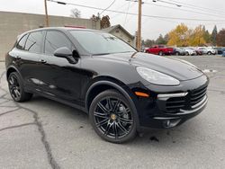 Salvage cars for sale from Copart Eugene, OR: 2016 Porsche Cayenne S