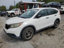 Salvage cars for sale at Gaston, SC auction: 2012 Honda CR-V LX