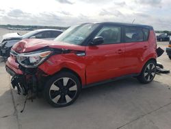 Salvage cars for sale from Copart Grand Prairie, TX: 2018 KIA Soul +