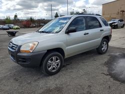 Salvage cars for sale from Copart Gaston, SC: 2006 KIA New Sportage
