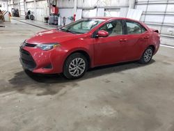 Toyota Corolla L Vehiculos salvage en venta: 2019 Toyota Corolla L