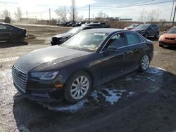 Salvage cars for sale from Copart Montreal Est, QC: 2017 Audi A4 Premium Plus