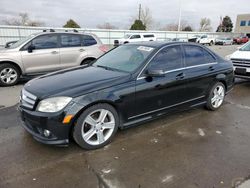 Salvage cars for sale from Copart Littleton, CO: 2010 Mercedes-Benz C 300 4matic