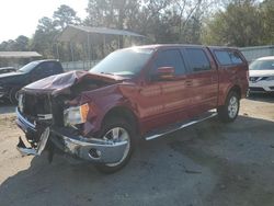 Salvage cars for sale from Copart Savannah, GA: 2013 Ford F150 Supercrew