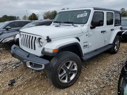 Salvage cars for sale from Copart Midway, FL: 2019 Jeep Wrangler Unlimited Sahara