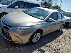 Salvage cars for sale at Bridgeton, MO auction: 2017 Toyota Camry LE