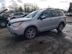 Salvage cars for sale at Portland, OR auction: 2015 Subaru Forester 2.5I Touring