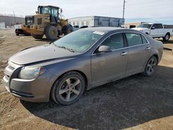 Salvage cars for sale from Copart Bismarck, ND: 2012 Chevrolet Malibu 1LT