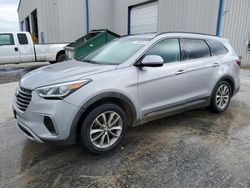 Salvage cars for sale at Tulsa, OK auction: 2018 Hyundai Santa FE SE