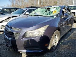 Salvage cars for sale from Copart Waldorf, MD: 2013 Chevrolet Cruze LT