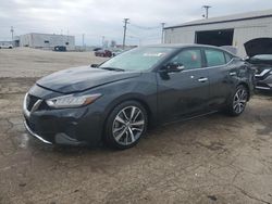 Salvage cars for sale at Chicago Heights, IL auction: 2020 Nissan Maxima SV