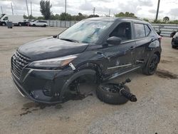 Salvage cars for sale from Copart Miami, FL: 2023 Nissan Kicks SR