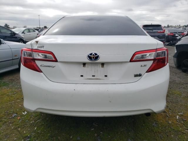 2013 Toyota Camry Hybrid