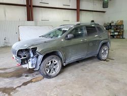 Salvage cars for sale at Lufkin, TX auction: 2019 Jeep Cherokee Trailhawk