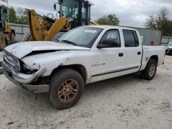 Salvage cars for sale from Copart Midway, FL: 2001 Dodge Dakota Quattro