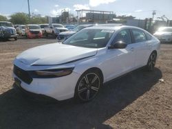 Honda Accord salvage cars for sale: 2023 Honda Accord Hybrid Sport