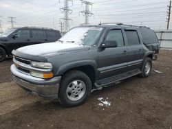 Salvage cars for sale at Elgin, IL auction: 2002 Chevrolet Suburban K1500