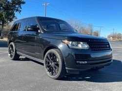 Land Rover Range Rover Vehiculos salvage en venta: 2016 Land Rover Range Rover Supercharged