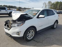 Chevrolet Equinox salvage cars for sale: 2018 Chevrolet Equinox LT