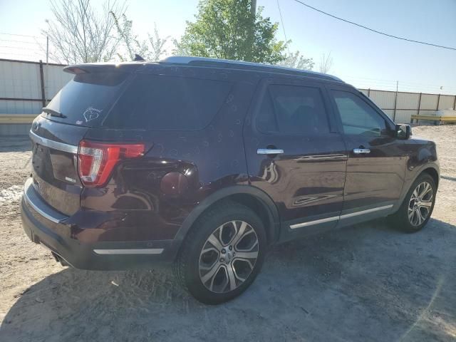 2018 Ford Explorer Platinum