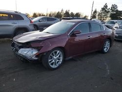 Salvage cars for sale from Copart Denver, CO: 2010 Nissan Maxima S