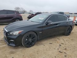 Salvage cars for sale from Copart Haslet, TX: 2014 Infiniti Q50 Hybrid Premium