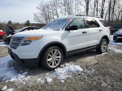 Salvage cars for sale at Candia, NH auction: 2014 Ford Explorer