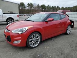 Salvage cars for sale at Exeter, RI auction: 2012 Hyundai Veloster