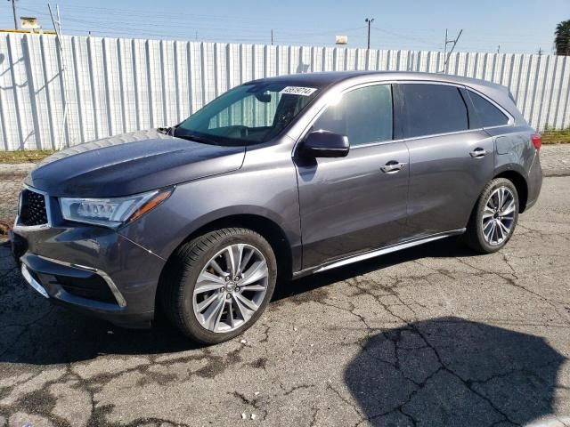 2018 Acura MDX Technology