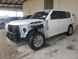 Salvage cars for sale at Homestead, FL auction: 2021 Nissan Armada SV