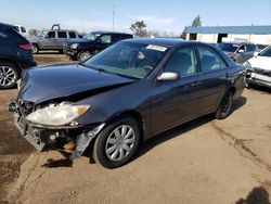 Salvage cars for sale from Copart Woodhaven, MI: 2005 Toyota Camry LE
