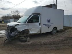 Salvage trucks for sale at Davison, MI auction: 2014 Chevrolet Express G3500