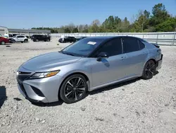 Salvage cars for sale at Memphis, TN auction: 2019 Toyota Camry XSE