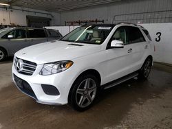 Salvage cars for sale from Copart Candia, NH: 2017 Mercedes-Benz GLE 400 4matic