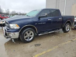 Salvage cars for sale from Copart Lawrenceburg, KY: 2012 Dodge RAM 1500 SLT