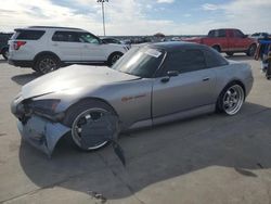 Salvage cars for sale at Wilmer, TX auction: 2000 Honda S2000