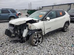 Jeep Compass salvage cars for sale: 2018 Jeep Compass Limited