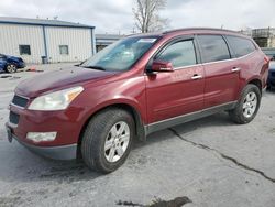 Salvage cars for sale at Tulsa, OK auction: 2011 Chevrolet Traverse LT