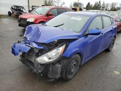 Hyundai salvage cars for sale: 2012 Hyundai Accent GLS