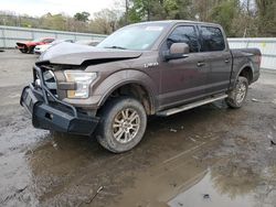 Buy Salvage Trucks For Sale now at auction: 2016 Ford F150 Supercrew