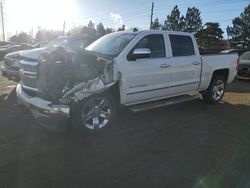 Salvage trucks for sale at Denver, CO auction: 2014 Chevrolet Silverado K1500 LT