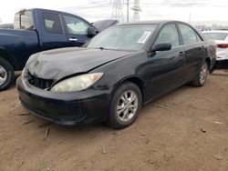 Toyota salvage cars for sale: 2005 Toyota Camry LE