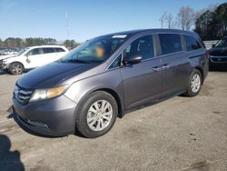 Salvage cars for sale from Copart Dunn, NC: 2015 Honda Odyssey EXL