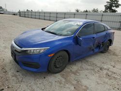 Vehiculos salvage en venta de Copart Houston, TX: 2016 Honda Civic LX