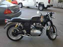 Salvage motorcycles for sale at Tucson, AZ auction: 2021 Royal Enfield Motors INT 650