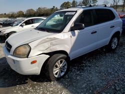 Salvage cars for sale at Byron, GA auction: 2007 Hyundai Tucson GLS