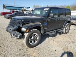 Salvage cars for sale from Copart Memphis, TN: 2021 Jeep Wrangler Unlimited Sahara