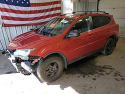 Salvage cars for sale from Copart Lyman, ME: 2015 Toyota Rav4 LE