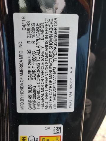 2018 Honda Accord Hybrid