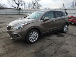 Salvage cars for sale from Copart West Mifflin, PA: 2017 Buick Envision Preferred
